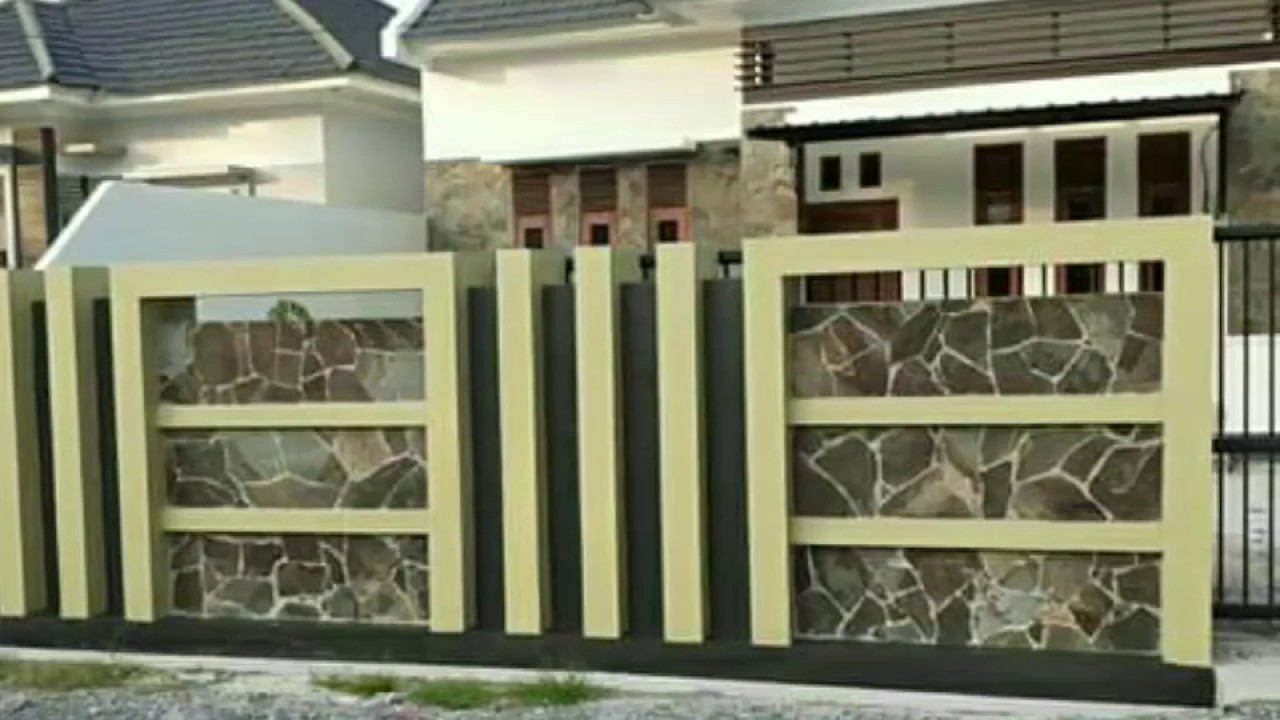 Detail Contoh Pagar Rumah Nomer 21