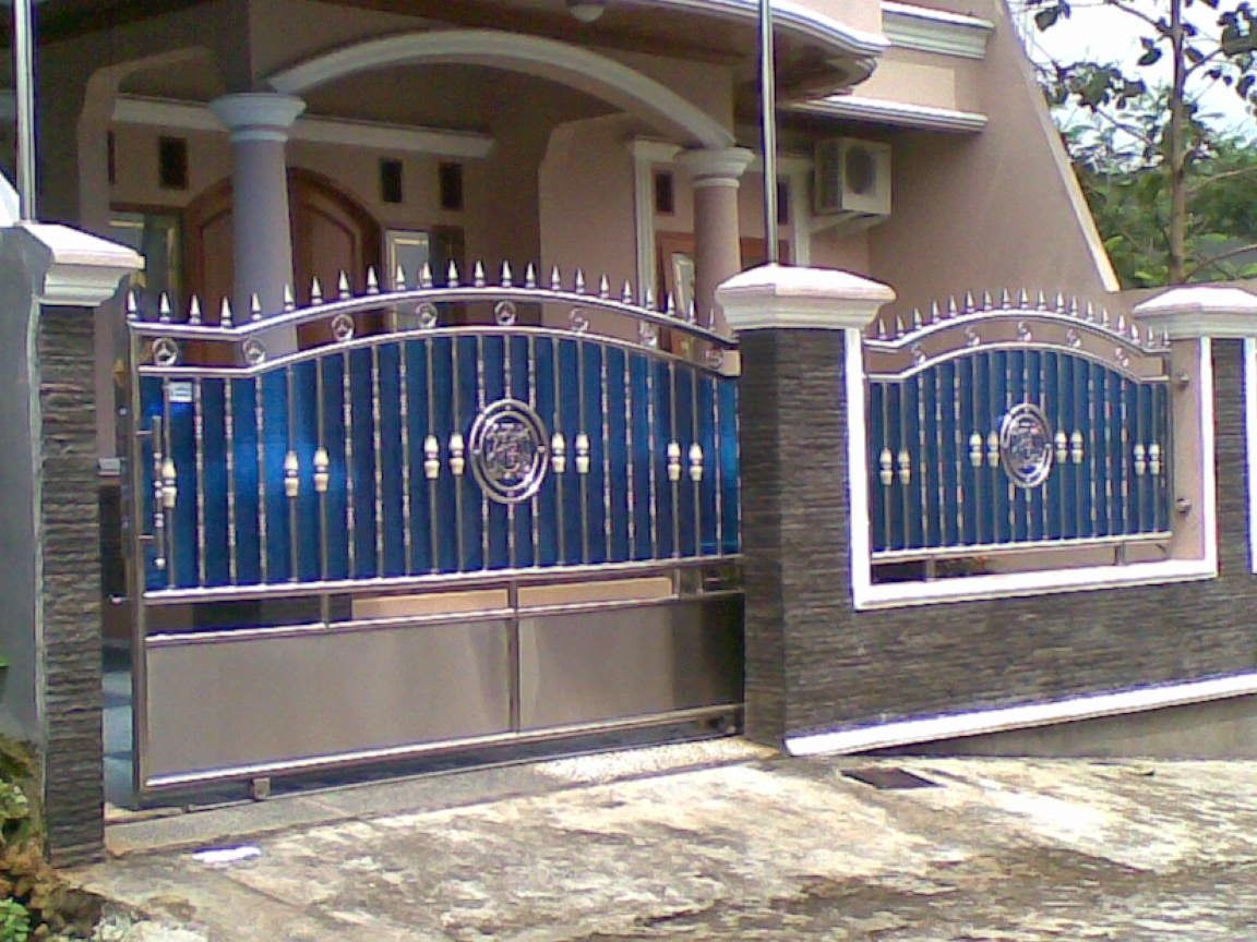 Detail Contoh Pagar Rumah Nomer 8