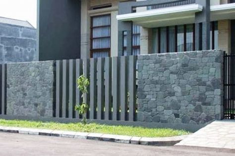 Detail Contoh Pagar Rumah Minimalis Nomer 26