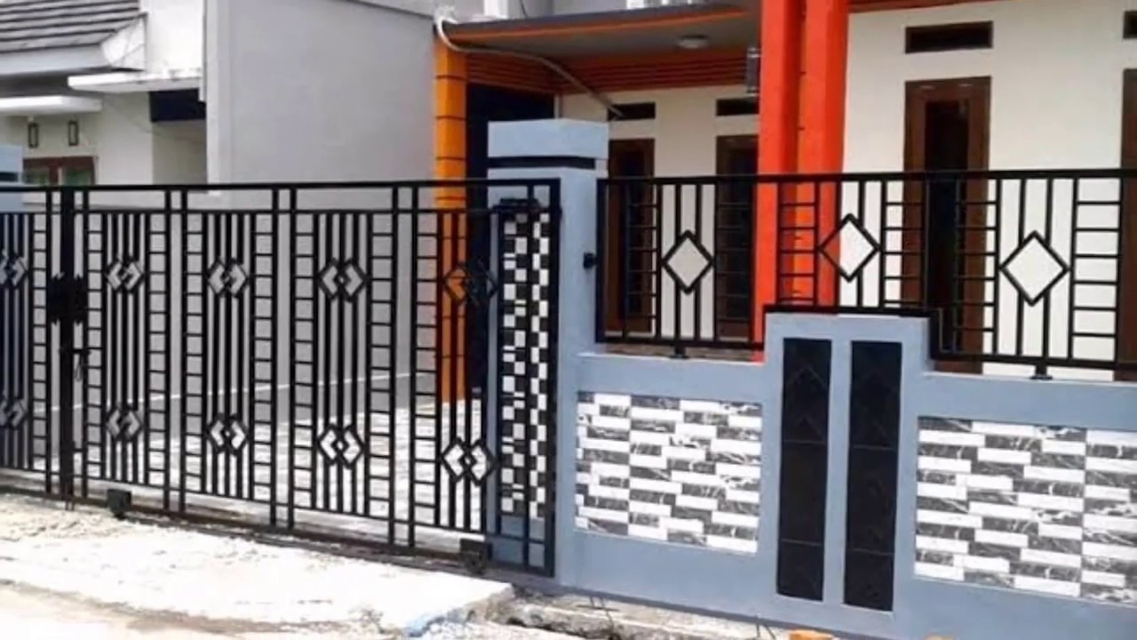 Detail Contoh Pagar Rumah Minimalis Nomer 50