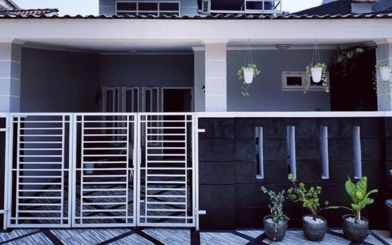 Detail Contoh Pagar Rumah Tembok Nomer 28