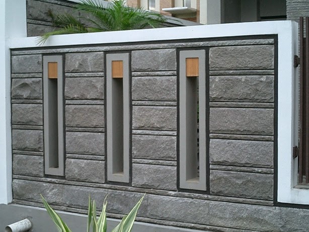 Detail Contoh Pagar Rumah Tembok Nomer 10