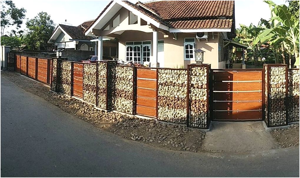 Detail Contoh Pagar Rumah Terbaru Nomer 47