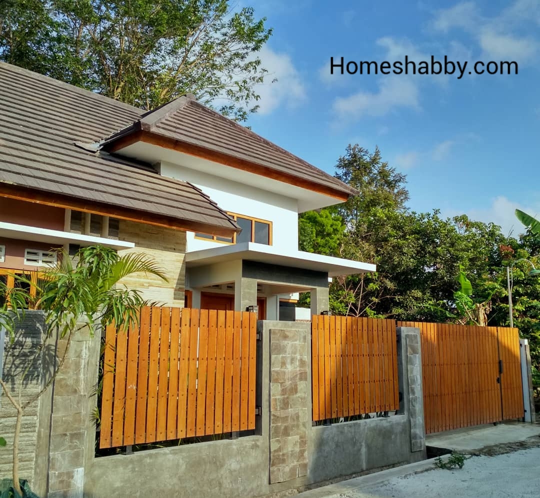 Detail Contoh Pagar Rumah Terbaru Nomer 9