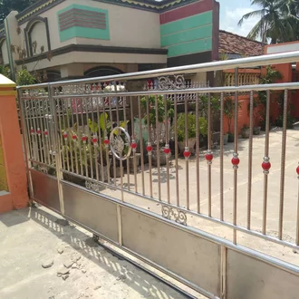 Detail Contoh Pagar Stainless Nomer 22