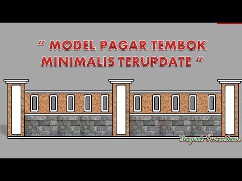 Detail Contoh Pagar Tembok Rumah Nomer 53