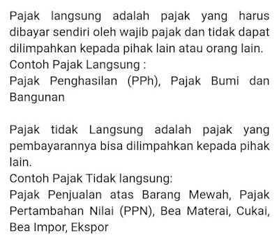 Detail Contoh Pajak Tidak Langsung Nomer 47