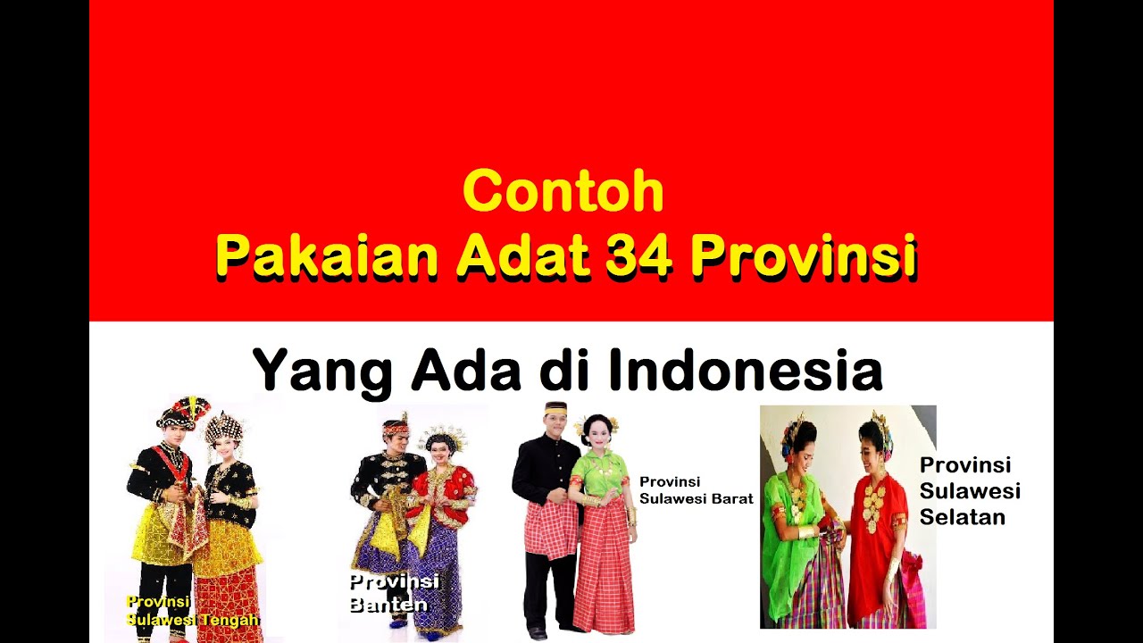 Detail Contoh Pakaian Adat Indonesia Nomer 39