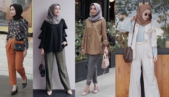 Detail Contoh Pakaian Formal Wanita Berhijab Nomer 27