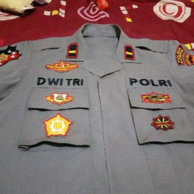 Detail Contoh Pakaian Pdl 1 Polri Nomer 45