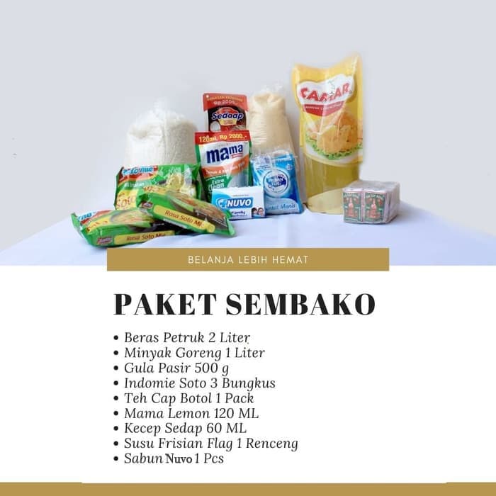 Detail Contoh Paket Sembako Murah Nomer 39