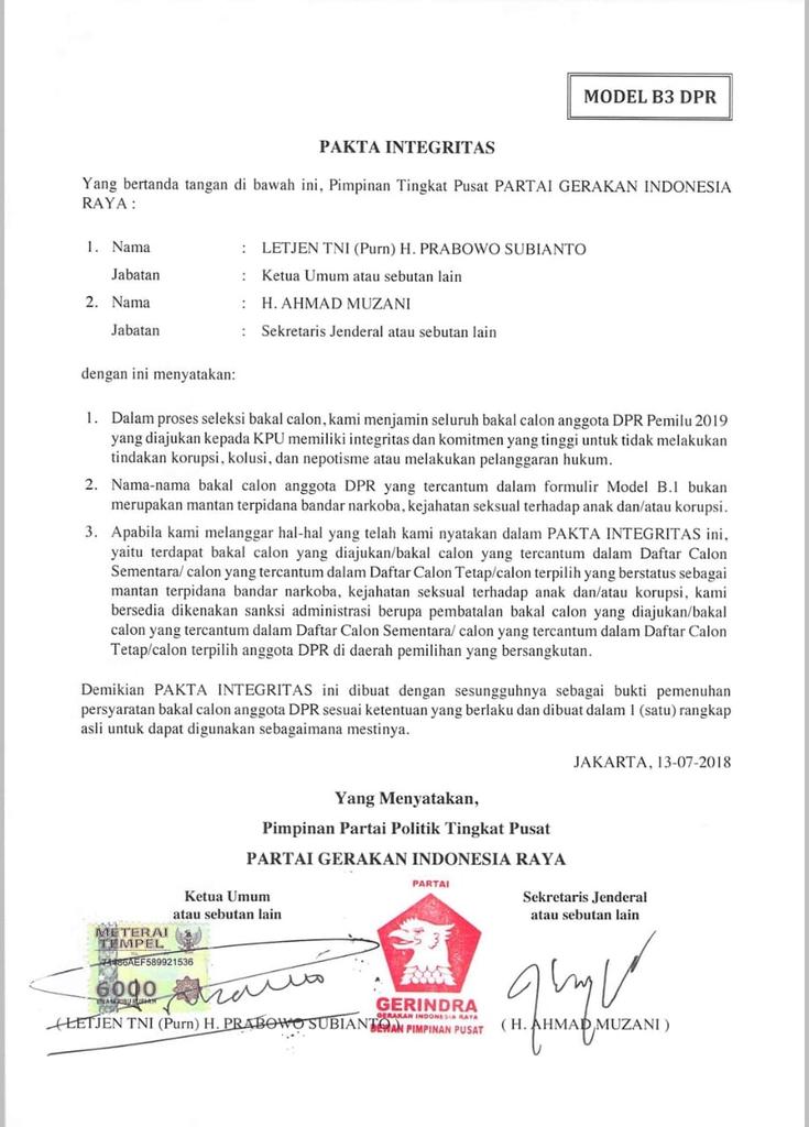 Detail Contoh Pakta Integritas Perusahaan Nomer 46