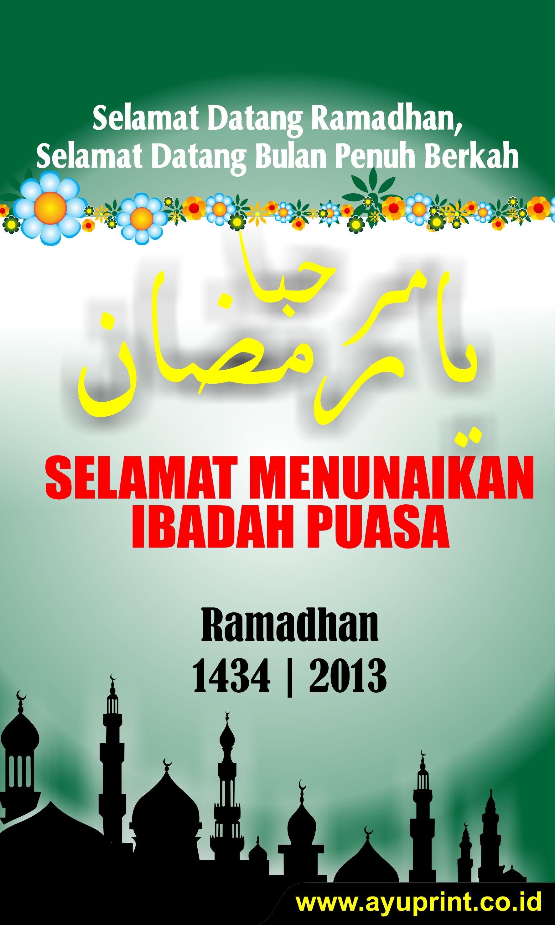 Detail Contoh Pamflet Menyambut Ramadhan Nomer 5