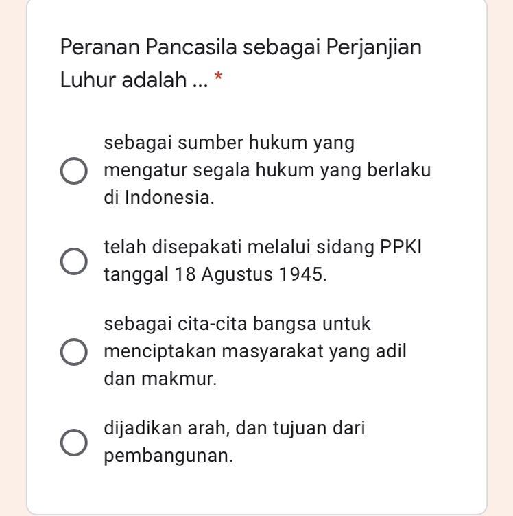 Detail Contoh Pancasila Sebagai Perjanjian Luhur Nomer 22