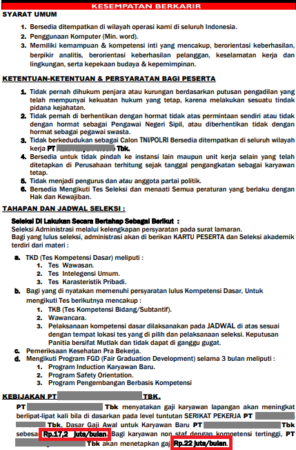 Detail Contoh Panggilan Interview Nomer 38