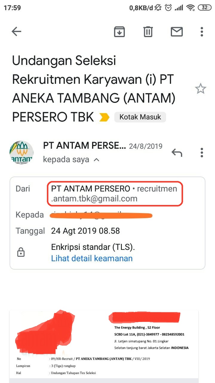 Detail Contoh Panggilan Interview Via Whatsapp Nomer 21