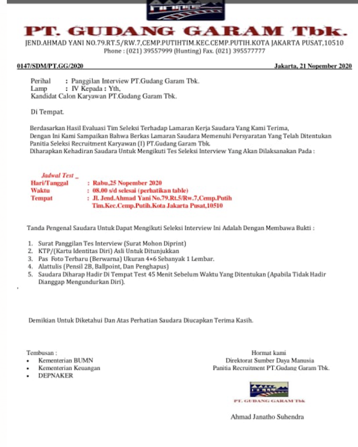 Detail Contoh Panggilan Interview Via Whatsapp Nomer 26