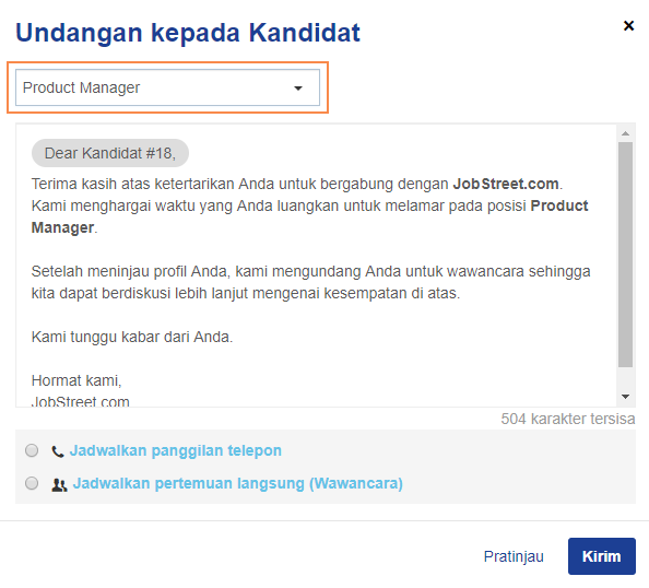 Detail Contoh Panggilan Interview Via Whatsapp Nomer 29
