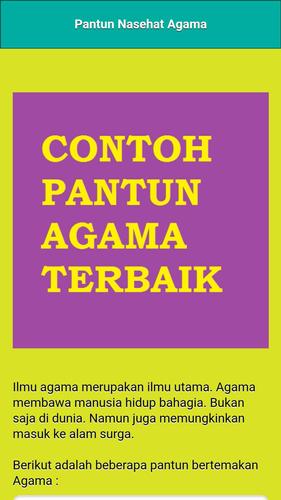 Detail Contoh Pantun Agama Nomer 23