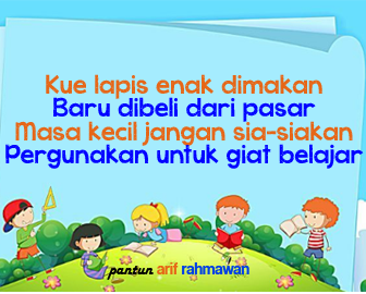 Detail Contoh Pantun Anak Anak Nomer 29