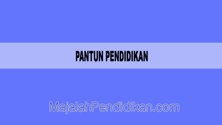 Detail Contoh Pantun Anak Anak Pendidikan Nomer 20