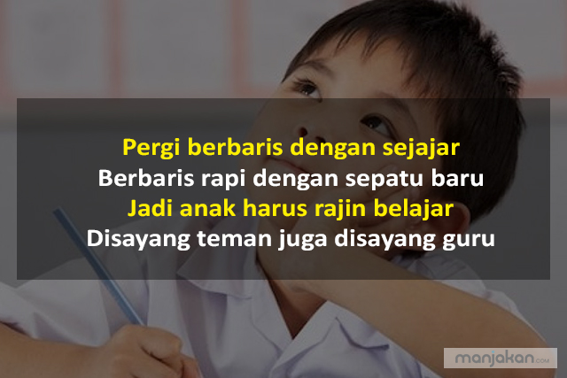 Detail Contoh Pantun Anak2 Nomer 23