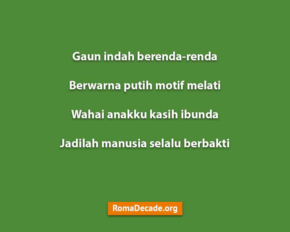 Download Contoh Pantun Bersajak Abab Nomer 1