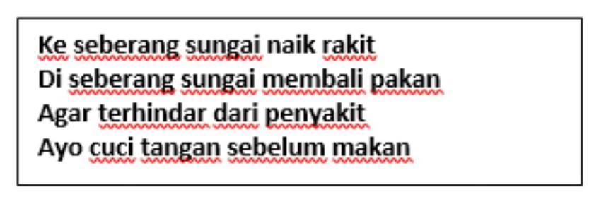 Detail Contoh Pantun Bersajak Abab Nomer 37