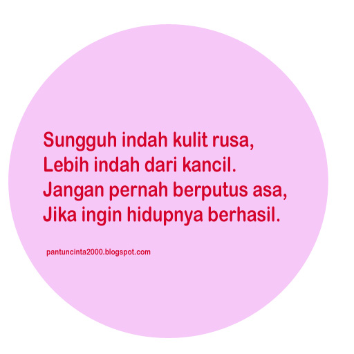 Detail Contoh Pantun Bersajak Abab Nomer 7