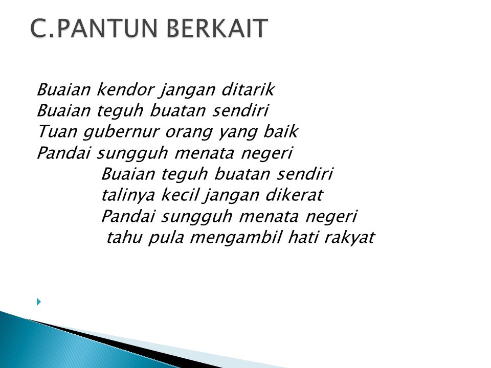 Detail Contoh Pantun Biasa Nomer 20