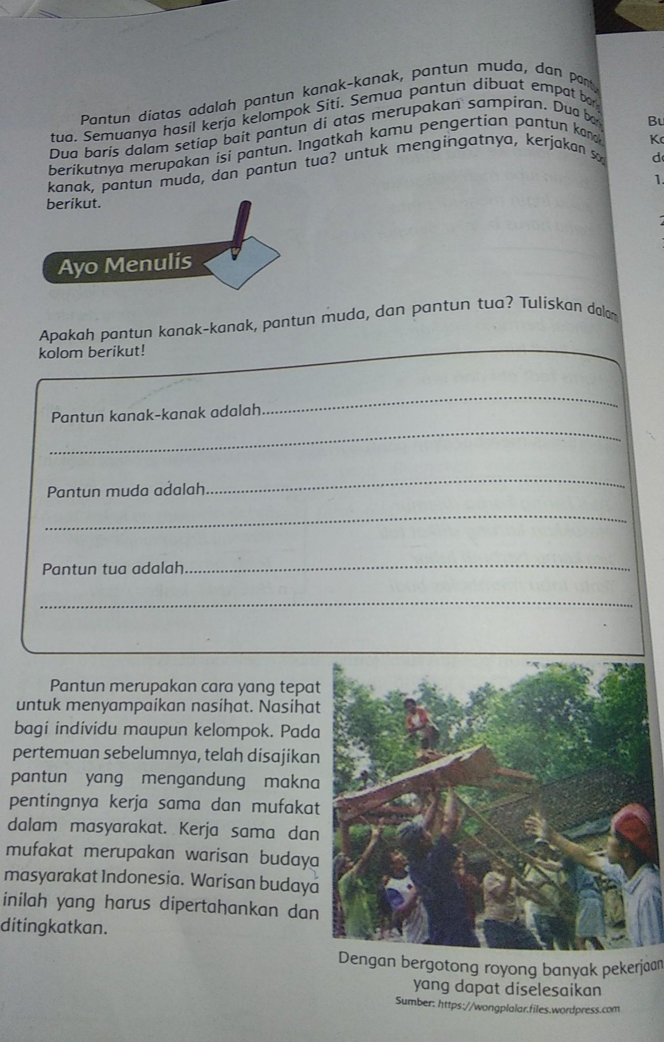 Detail Contoh Pantun Kanak Kanak 4 Baris Nomer 44