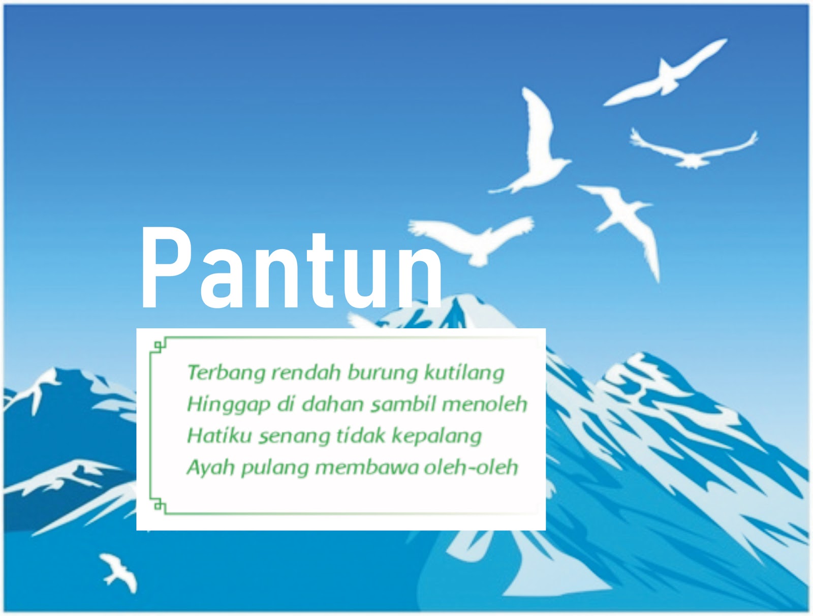 Detail Contoh Pantun Kanak Kanak Nomer 39