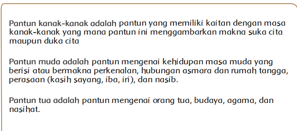 Detail Contoh Pantun Kanak Kanak Muda Dan Tua Nomer 17