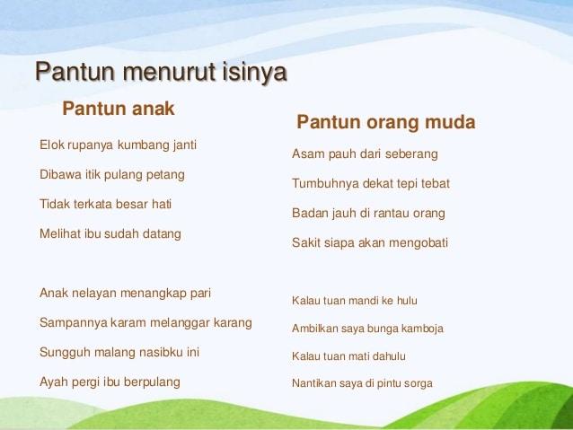 Detail Contoh Pantun Kanak Kanak Muda Dan Tua Nomer 9