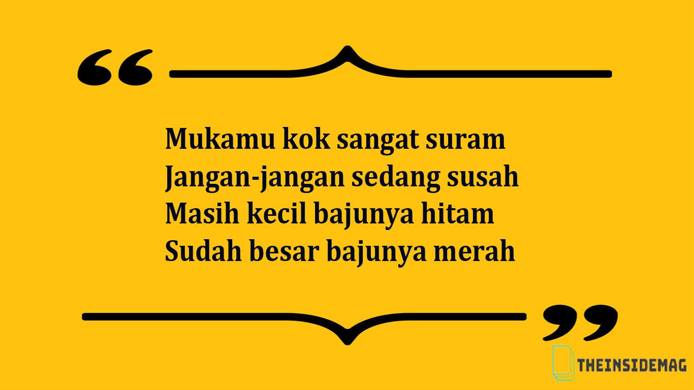 Detail Contoh Pantun Kiasan Dan Maknanya Nomer 40