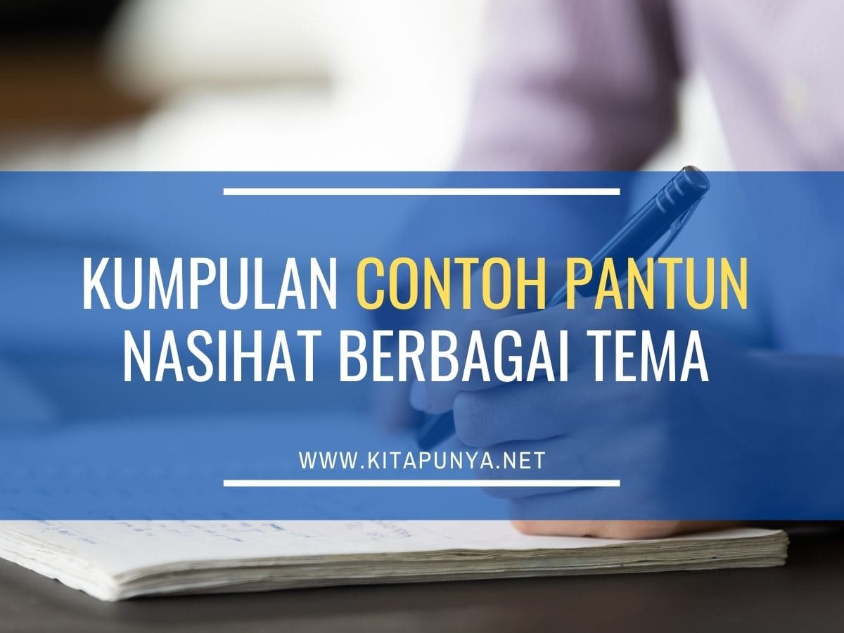 Detail Contoh Pantun Nasehat Menjaga Kesehatan Nomer 20