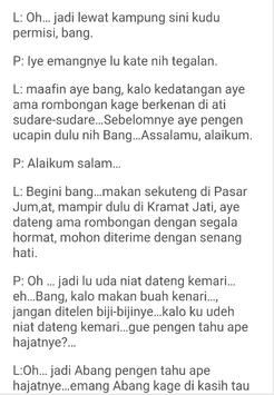 Detail Contoh Pantun Palang Pintu Nomer 4