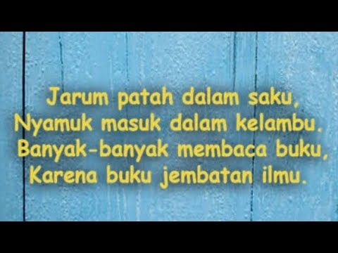 Detail Contoh Pantun Pendidikan Nomer 27