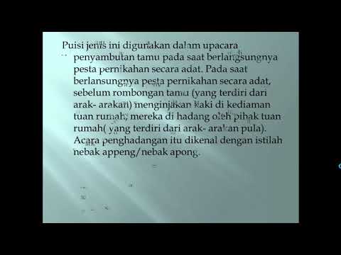 Detail Contoh Pantun Setimbalan Nomer 46