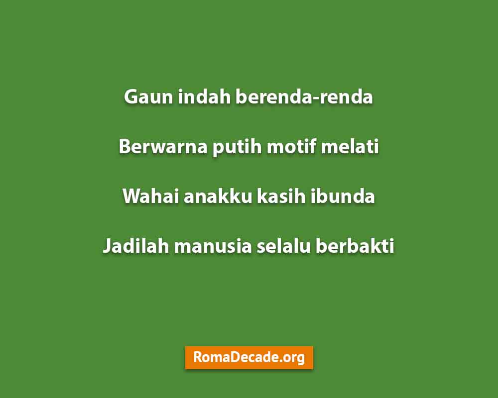 Detail Contoh Pantun Yang Bersajak Ab Ab Nomer 2