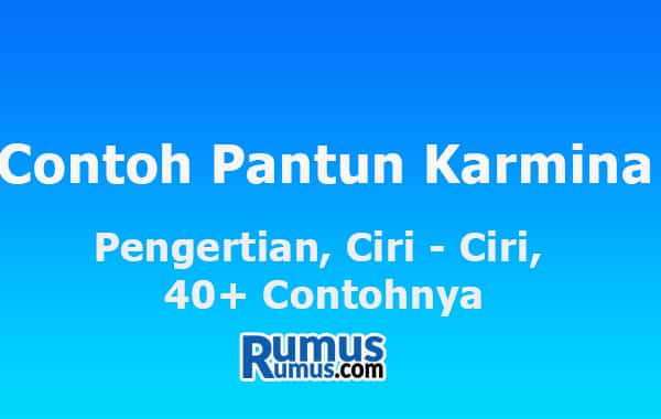 Detail Contoh Pantun Yang Bersajak Ab Ab Nomer 39