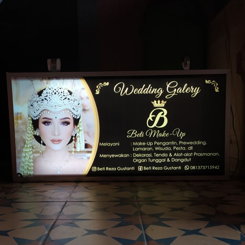 Detail Contoh Papan Nama Rias Pengantin Nomer 16