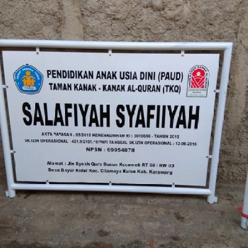 Detail Contoh Papan Nama Sekolah Nomer 8