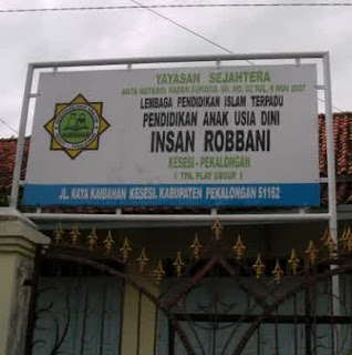 Detail Contoh Papan Nama Tpq Nomer 11
