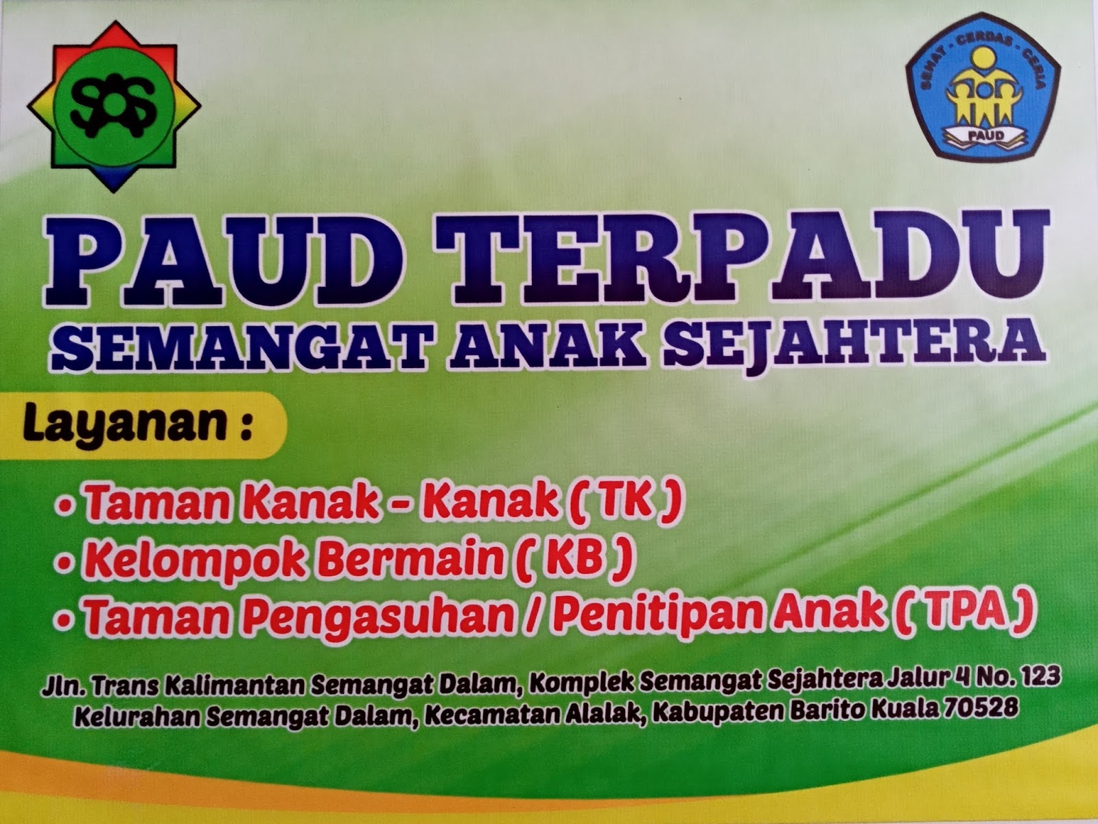 Detail Contoh Papan Nama Tpq Nomer 13
