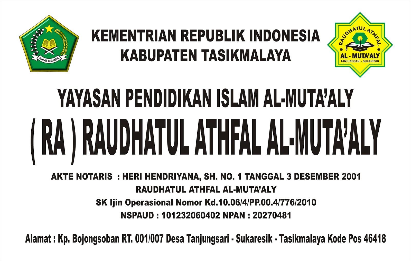 Detail Contoh Papan Nama Tpq Nomer 19
