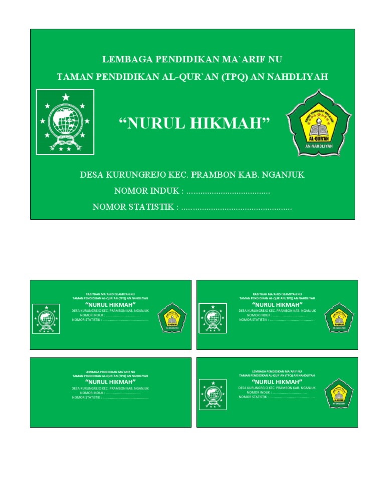 Detail Contoh Papan Nama Tpq Nomer 21