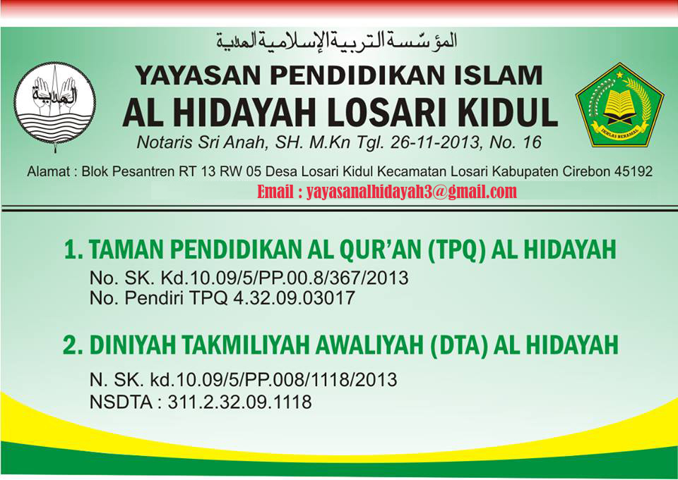 Detail Contoh Papan Nama Tpq Nomer 26
