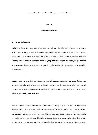 Detail Contoh Paper Kesehatan Nomer 10