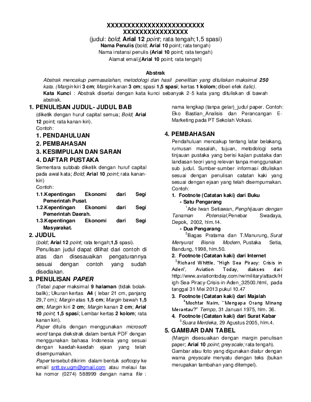 Detail Contoh Paper Yang Baik Nomer 24